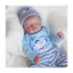 Juguetes suaves para niñas Reborn House Diy silicona bebé rompecabezas cuerpo completo miniatura Reborn silicona bebé muñeca - Product Image 1