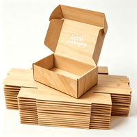 Cajas de Envío de Cartón Corrugado Plegables de Lujo con Logotipo Personalizado, Cajas de Embalaje para Envíos