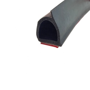 Junta de puerta de coche autoadhesiva tipo P Z, tira de <span class=keywords><strong>goma</strong></span> resistente al desgaste, cinta EPDM antichoque, servicio de corte personalizado disponible - Product Image 5