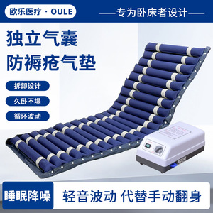 Medical Air Mattress With Circulating Microporous Breathable Inflatable Pad Us Standard Pump 3 Level Adjustable Anti Bedsore - Product Image 2