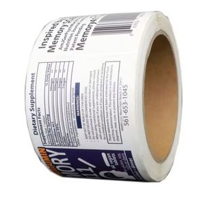 Custom Printed Packaging Adhesive <b>Sticker</b> Printing <b>Roll</b> Label Art Paper <b>Stickers</b> - Product Image 2