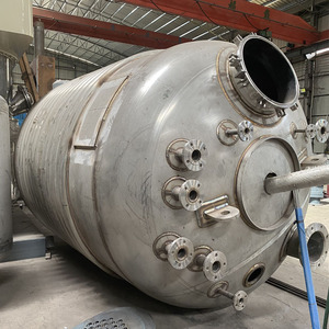 Recipiente de reactor de acero, tanque químico de mezcla de acero inoxidable con reactor de pegamento agitador para adhesivo de fusión en caliente para textiles Eva - Product Image 2