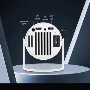Lonvel Drop Shipping Mini <span class=keywords><strong>proyector</strong></span> HY 300 para <span class=keywords><strong>Freestyle</strong></span> Smartphone LED Android 11 WiFi 1080P proyectores 180 soporte giratorio - Product Image 6