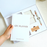 Journal planificateur d'humeur et carnet d'agenda pour l'école Manifestation hebdomadaire personnalisée Goal Life