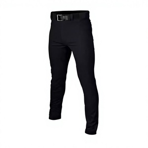 Uniforme de baseball personnalisé pour homme, maillot bleu clair, pantalon noir, nom de l'équipe sublimé, numéro 00, polyester respirant, taille plus, livraison rapide - Product Image 5