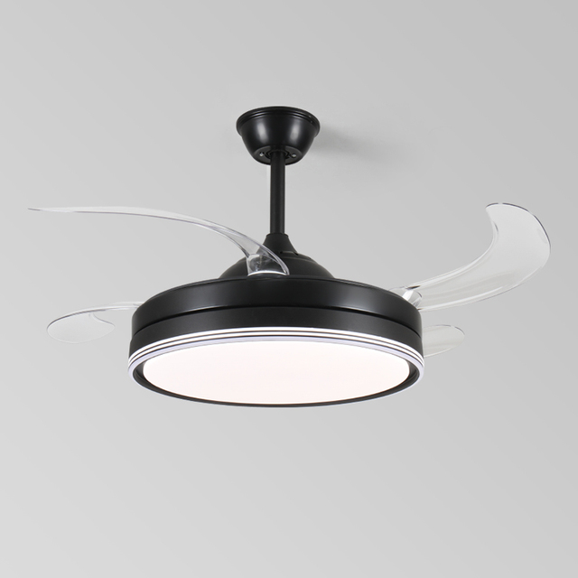 LED Ceiling Fan with Light Energy Saving BLDC Motor 42 Inch ABS Blades Reversible Remote