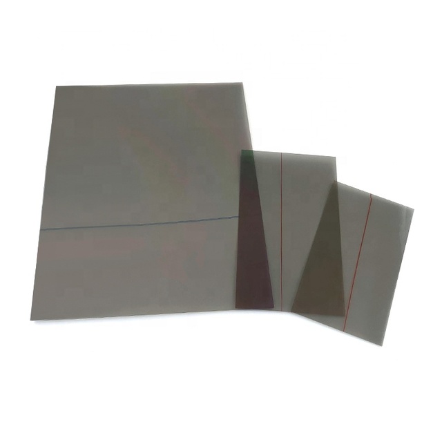 8 Inch Grey Linear Polarized Film Without Adhesive Polarized Film Polarizer Filter 0,90,45,135 Degree