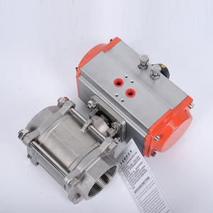 วาล์วบอลนิวเมติกสแตนเลส 304 รุ่น Q611F-16P DN25 ทนความร้อนสูง แบบแมนนวล เกลียวใน สำหรับน้ำ - Product Image 5