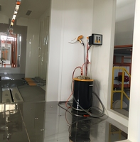 Cabine de peinture électrostatique automatique à haute efficacité avec système de recyclage de la poudre pour l'électronique automobile