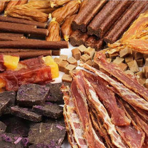 Натуральная куриная грудка, лакомство для собак с высоким содержанием белка, обезжиренные закуски без зерна, куриное вяленое мясо для собак, продукт для любителей собак - Product Image 6