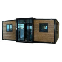 Conteneur extensible mobile trois-en-un en acier coloré Jing Cheng avec isolation EPS pour villa, site touristique et camping