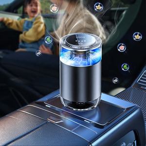 Nueva Llegada 3 Modos Negro Difusor Car Freshener Aleación de Aluminio Inteligente Nuevo Difusor Aroma <span class=keywords><strong>Para</strong></span> <span class=keywords><strong>Coche</strong></span> - Product Image 2