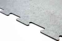 Dalles de sol en PVC emboîtables de qualité industrielle, résistantes, imperméables et antidérapantes pour atelier, entrepôt, garage, salle de sport extérieure, 18x36 pouces