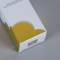 Boîte d'emballage en papier pour sérum de soin de la peau et huile essentielle, avec logo personnalisé, design écologique, finition mate premium