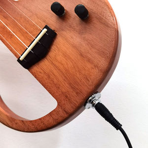 <span class=keywords><strong>Ukelele</strong></span> Eléctrico de Madera Maciza de Caoba de 23 Pulgadas, Kit de <span class=keywords><strong>Ukelele</strong></span> con Funda, Audio de 6.35 mm - Product Image 5