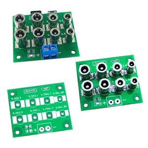 Carte adaptateur intégrée avec prise femelle CC à courant élevé - Prend en charge les fiches 5,5*2,1 mm / 5,5*2,5 mm / 4,0*1,7 mm / 3,5*1,35 mm - Product Image 1