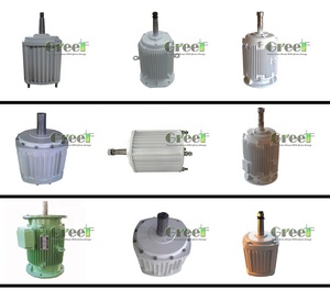 Générateur à flux radial de 60 kW 500 tr/min adapté aux éoliennes à entraînement par boîte de vitesses - Product Image 1
