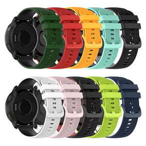 <span class=keywords><strong>Correa</strong></span> de silicona para reloj inteligente <span class=keywords><strong>Garmin</strong></span> <span class=keywords><strong>Venu</strong></span> <span class=keywords><strong>2</strong></span> Active forerunner 745, <span class=keywords><strong>correa</strong></span> de silicona con doble textura de Color, 20mm - Product Image 2