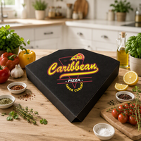 Boîte en papier personnalisée résistante à la graisse pour churros avec compartiment pour sauce, support pour snacks, frites et bâtonnets de mozzarella à emporter