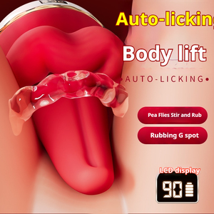 女性用クリトリスオーガズムUSB充電式マルチ振動モードマスターベーター花型舌先バイブレーター - Product Image 5