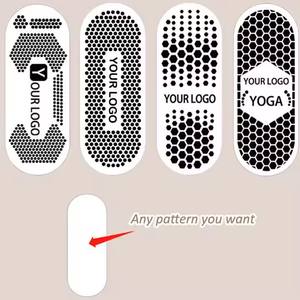 अपने स्वयं के लोगो प्रीमियम कपास एंटी-स्लिप लंबे योग के साथ कम मोक मुफ्त डिजाइन, ग्रिप्पी महिलाओं फ्फी मोजे - Product Image 4