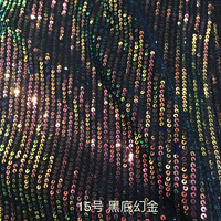 Tissu extensible brodé de paillettes RXY05 3mm pour robe de mariée, dentelle en maille spandex, prêt à être expédié, pour robe femme