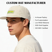 Casquette Snapback Unisexe en Nylon Non Structurée avec Patchs Tissés Personnalisés et Logo – Vente en Gros