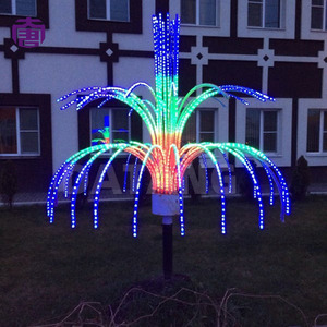 Arbre lumineux LED effet feu d'artifice pour l'aménagement paysager extérieur et les spectacles festifs avec effet d'explosion scintillante - Product Image 4