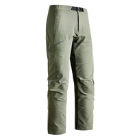 Pantalon Softshell Léger Coupe-Vent et Hydrofuge en Tissu Cordura pour Homme, Idéal pour l'Extérieur et la Randonnée, avec Fermeture Éclair et Techniques de Tissage