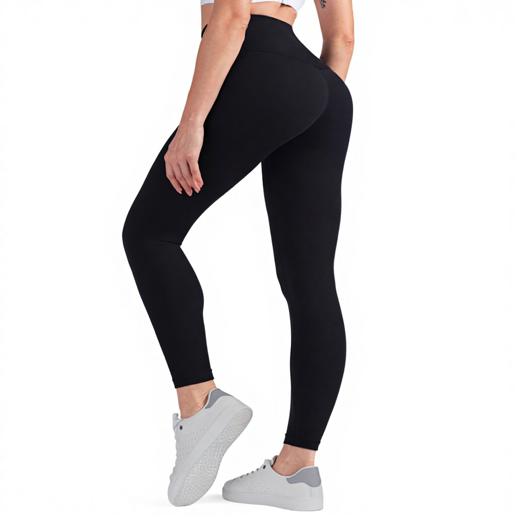 High Quality Mid Waist Women's Gym Leggings Breathable Sporty for Summer Comfortable Knee-Length Legging OEM Service Available