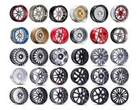 Jantes de voiture de tourisme TS 18 pouces, jantes de course personnalisées à rebord profond, jantes de véhicule compactes, jantes sport monobloc forgées en alliage