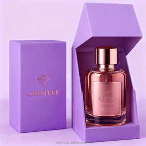 Botellas de Perfume Vacías Personalizadas, a Prueba de Fugas, de Vidrio, con Tapa, 30ml 50ml 100ml, <span class=keywords><strong>Botella</strong></span> de Perfume de Lujo con Caja - Product Image 2