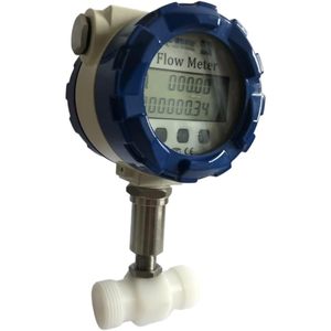 Sensor de Flujo de Ácido CNYJSOZNO DN32, Medidor de Flujo de Líquido de Acero Inoxidable, Conexión Roscada, Anticorrosión, Sulfúrico - Product Image 2