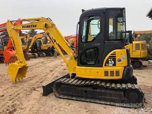 Used Komatsu PC55MR Excavator 5.5ton 0.2m³Bucket Original Japan Brand <b>Mini</b> Crawler Construction Excavator Low Hours CE Certified - Product Image 2