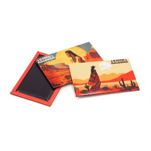 Imán de nevera de estaño con imágenes de viaje de Arizona, EE. UU., personalizado con impresión a color, regalo de recuerdo, de fabricante chino - Product Image 1