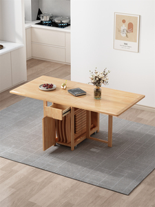 Ristorante di alta qualità portatile 150Cm doppio pieghevole tavoli da pranzo per Hotel sala riunioni - Product Image 3