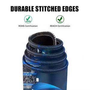 Thị Trường Chứng Khoán bàn giao dịch Pads đen biểu đồ lớn XL,XXL không thấm nước Mousepad cao su non-Slip cơ sở nhà máy biểu tượng tùy chỉnh Quà Tặng - Product Image 4