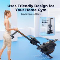 Home Niveles de resistencia de la máquina Capacidad de carga Ftiness Workout Remero magnético Remo
