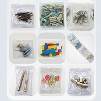 Machine d'emballage automatique multi-têtes pour pièces de quincaillerie : vis, écrous, boulons, rondelles, clous – Machine de comptage et d'emballage de fibres