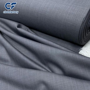 Pantalones de Traje de Poliéster y Viscosa de Alta Calidad, Tejido a Rayas, Tejido TR, Teñido Liso, Personalizado Según el <span class=keywords><strong>Material</strong></span> - Product Image 4