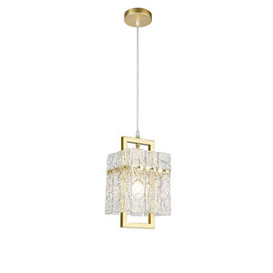 Girban — lustre LED doré au design Art déco moderne, produit de luxe, luminaire décoratif d'intérieur, idéal pour un salon, une salle à manger, un Restaurant ou un Bar - Product Image 2