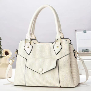 Sac à main fourre-tout vertical tendance 2026 pour femme avec poignée supérieure, texture texturée, poche avant, idéal pour le bureau et les voyages - Product Image 2