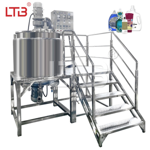 Agitateur à haute vitesse pour la production de savon liquide, de cire pour <span class=keywords><strong>lave</strong></span>-<span class=keywords><strong>vaisselle</strong></span>, de produits chimiques, de détergents, ligne de production, machine de fabrication, réacteur de mélange chauffant - Product Image 3
