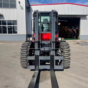 לייגונג LG15F מקצועי 4x4 מלגזת שטח יצרן 3 טון 3.5 טון 5 טון 4 טון דיזל מלגזת שטח גס - Product Image 1