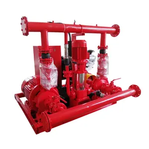 High pressure horizontal diesel engine fire fighting water pump