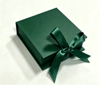 Boîte cadeau rigide magnétique de luxe personnalisée, écologique, recyclable, faite à la main, avec estampage à chaud et ruban, design réutilisable pour cosmétiques et mariages