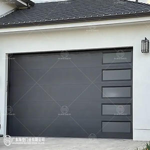 Porte de <span class=keywords><strong>garage</strong></span> en acier combiné avec haute isolation et performance antivol Porte de <span class=keywords><strong>garage</strong></span> automatique pour la maison - Product Image 4
