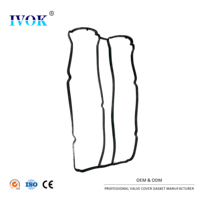 Nouvel ensemble de joints de culasse et de soupape pour l'étanchéité des cylindres du moteur, caoutchouc de haute qualité, testé à 100 % professionnellement, fourniture OEM IVOK