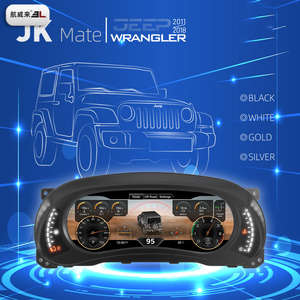 ขายส่งมาตรวัดความเร็วแบบดิจิตอลขนาด 12.3 นิ้ว สำหรับรถยนต์ จอ LCD แสดงผลมาตรวัดความเร็วและระยะทาง สำหรับรถจี๊ป แรงเลอร์ JK ปี 2011-2018 พวงมาลัยซ้าย/ขวา รับประกัน 1 ปี - Product Image 6