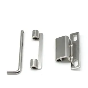 Charnière courbée en acier inoxydable 304 pour armoire de congélation CL250-4, charnière robuste et épaissie, diamètre 35 mm, pour boîte à outils d'équipement industriel - Product Image 4